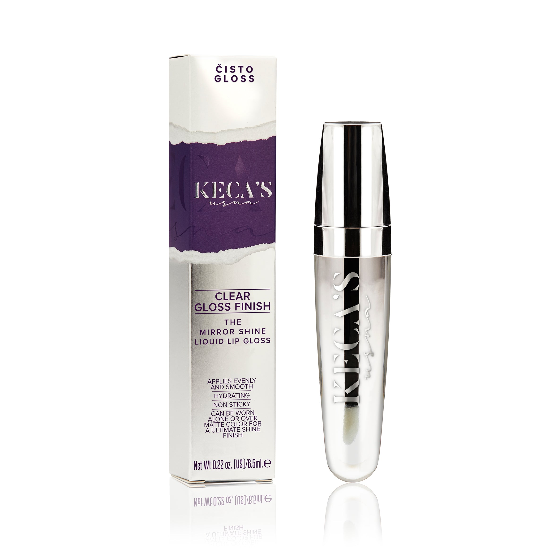 isto Gloss Clear Gloss Finish - The Mirror Shine Liquid Lipstick Keca's Usna isto Gloss Clear Gloss Finish - The Mirror Shine Liquid Lipstick Keca's Usna