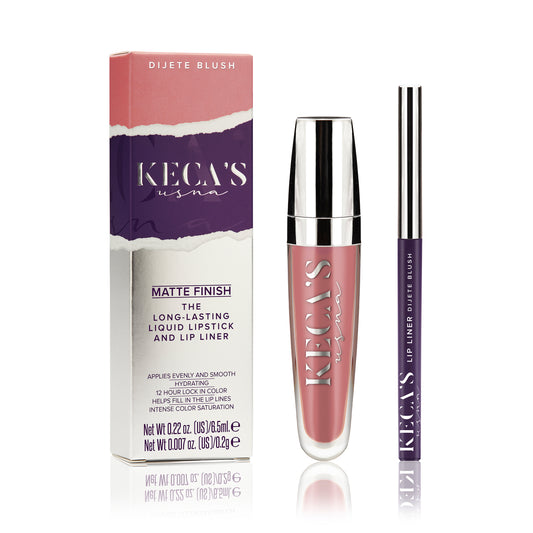 Matte Dijete Blush - The Long-lasting Liquid Lipstick And Lip Liner