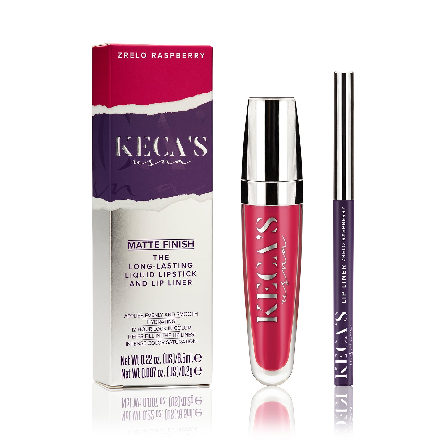 Matte Zrelo Raspberry - The Long-lasting Liquid Lipstick And Lip Liner