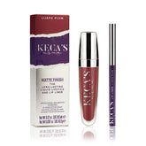 Lijepo Plum Matte Finish - The Long-lasting Liquid Lipstick And Lip Liner