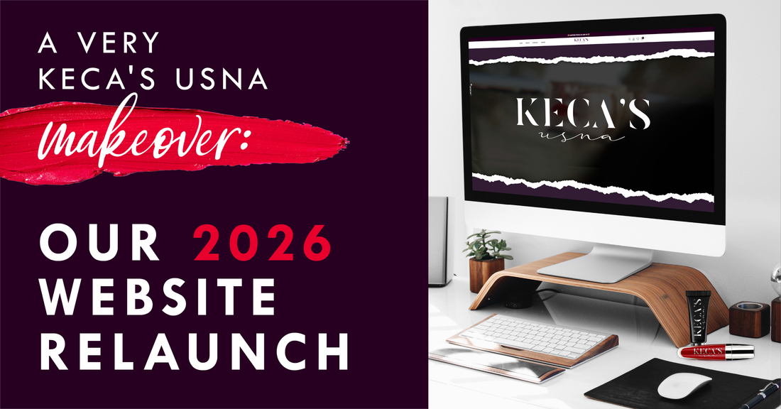 A Very Keca’s Usna Makeover: Our 2026 Website Relaunch!