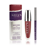 Lijepo Plum Matte Finish - The Long-lasting Liquid Lipstick And Lip Liner